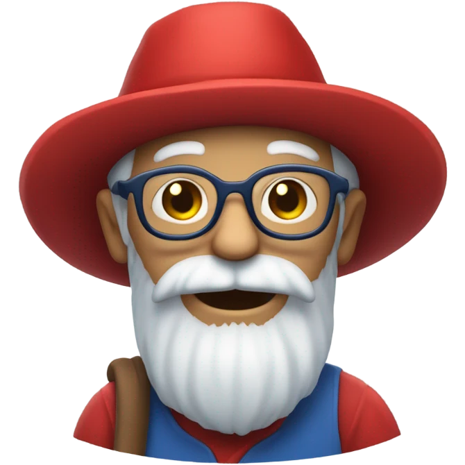 Papa Smurf emoji