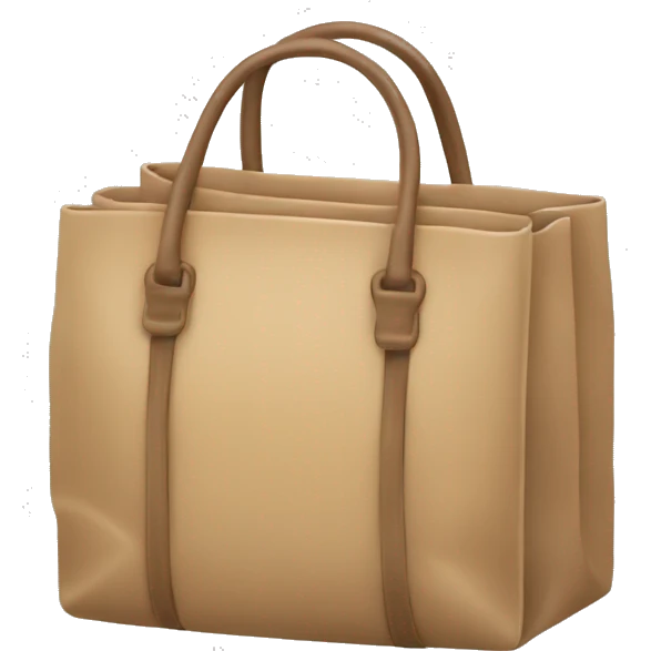 bag with outlin emoji