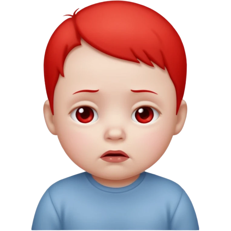 Please make an iPhone version of the baby emoticon that hurts because of the fever emoji