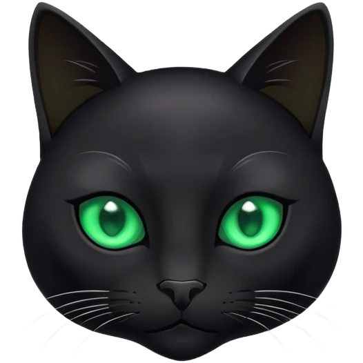 Black cat emoji