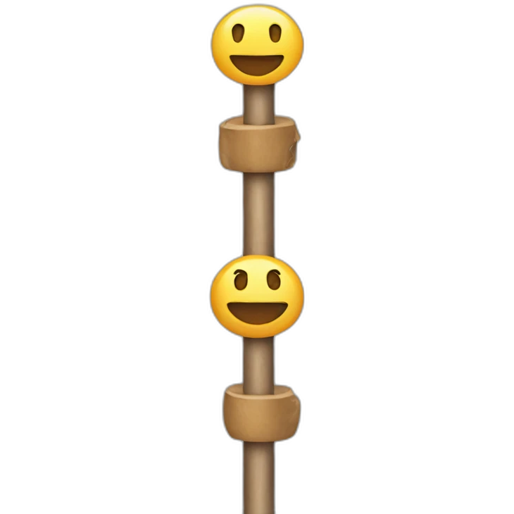 three-pole emoji