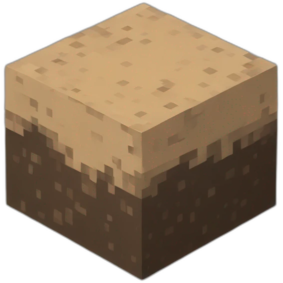 minecraft dirt block emoji