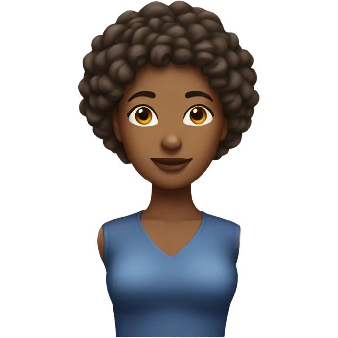 Hairy lady  emoji