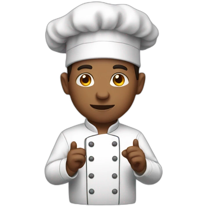 chef showing emoji