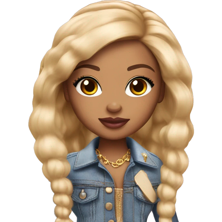 Light skin bratz doll emoji