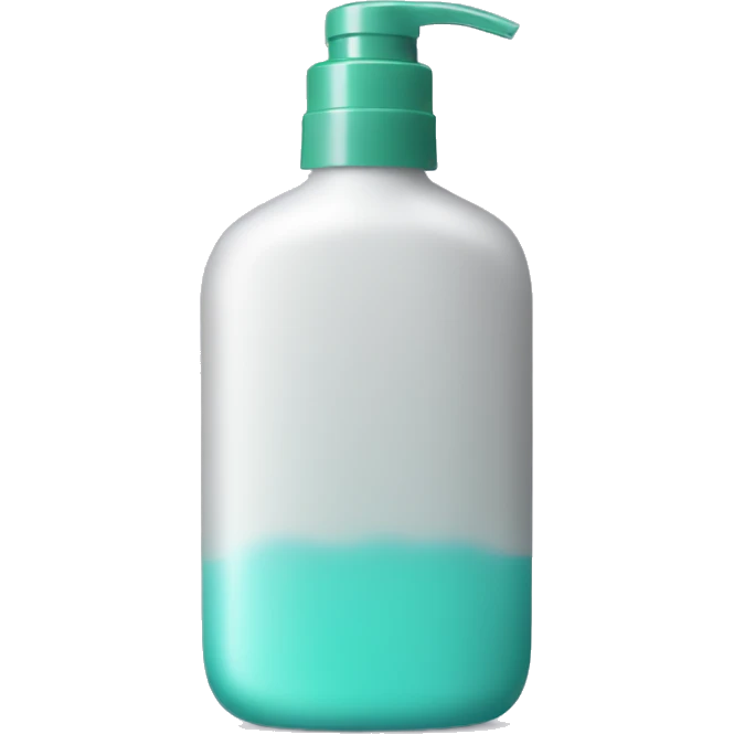 a bottle of shampoo emoji