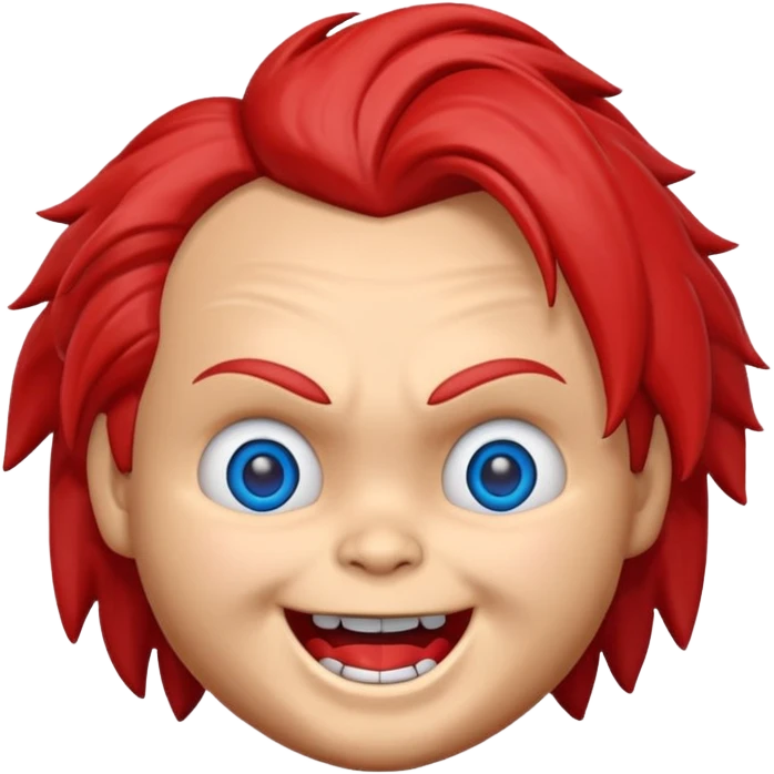 Un emojin de chuky emoji