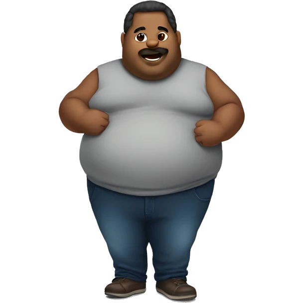 Big fat belly emoji