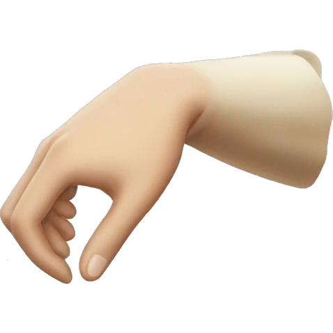 Broken arm emoji