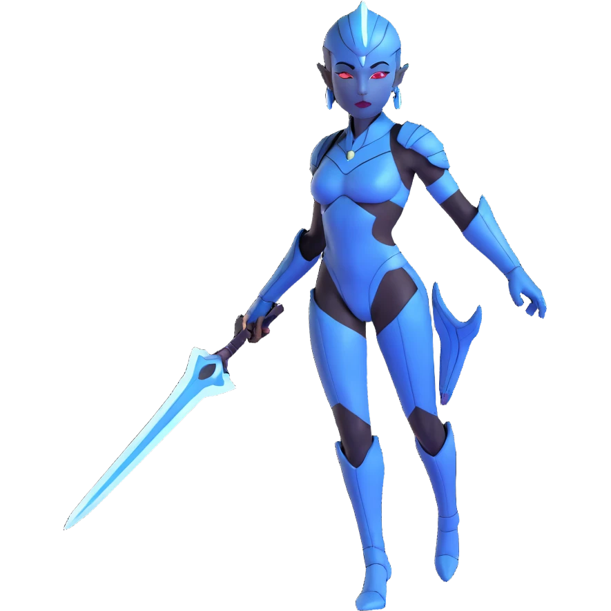 Liara T'Soni from Mass Effect emoji