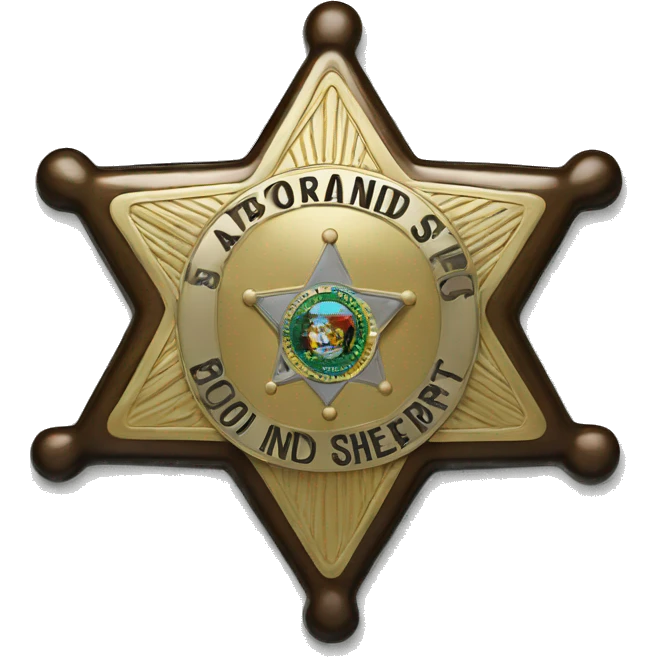 Broward Sheriff badge emoji