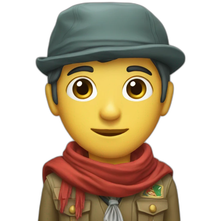 Foulard scout emoji