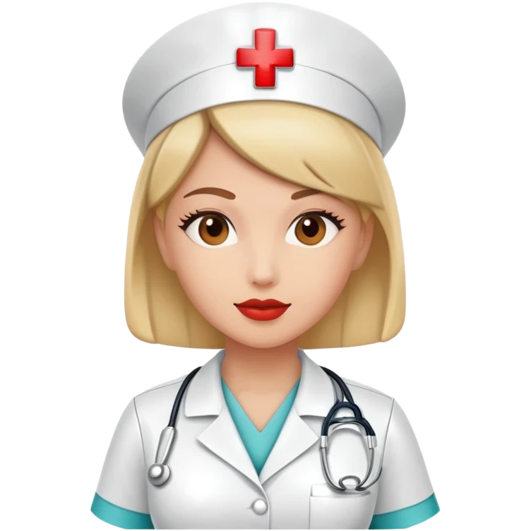 Latex nurse  emoji