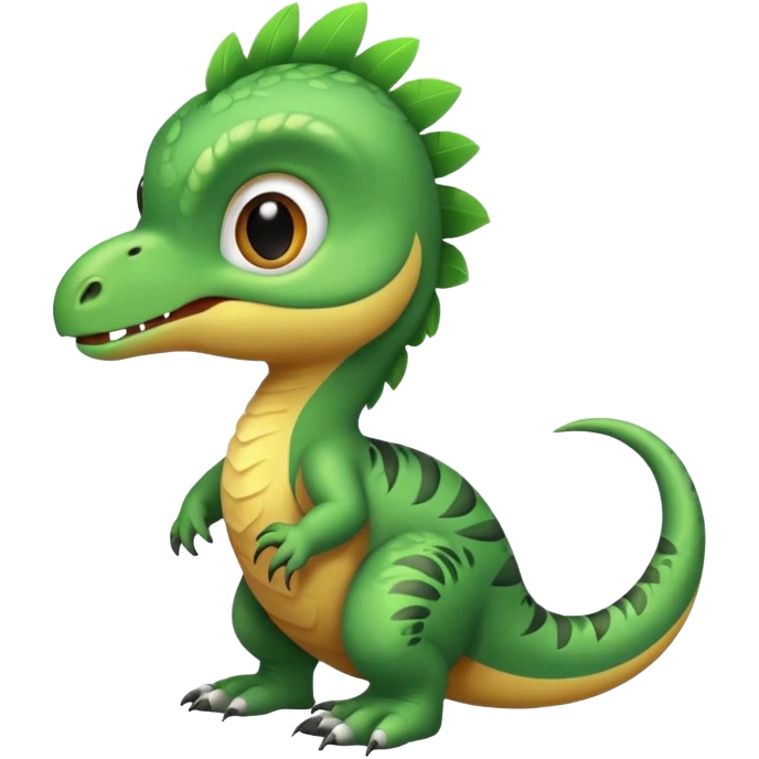 baby velociraptor, cute  emoji