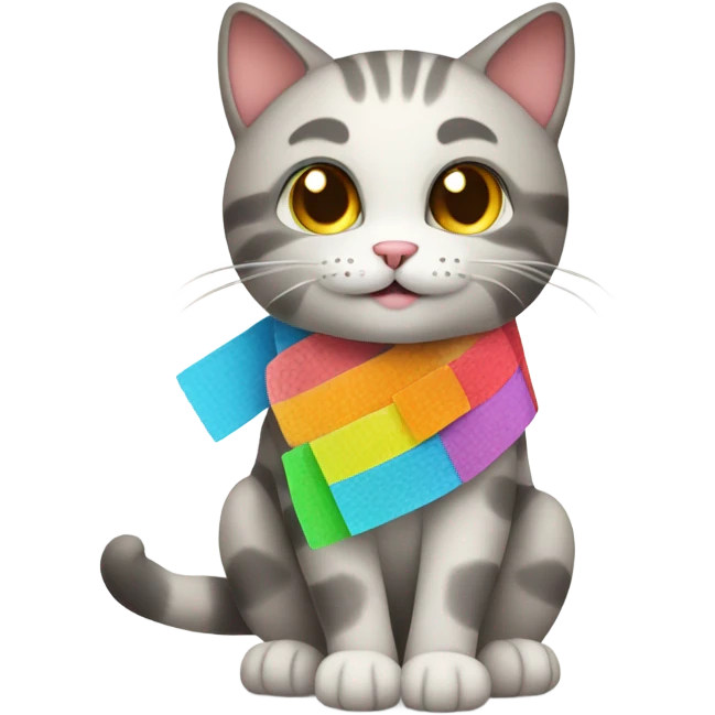 Cat bandaid emoji