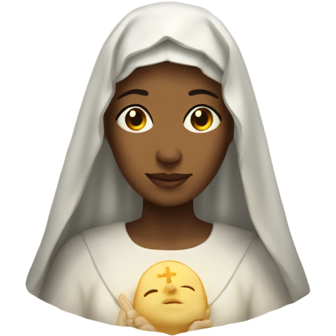 Blessed mother  emoji