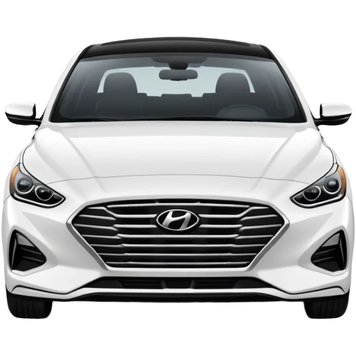 white 2020 hyundai sonata  emoji