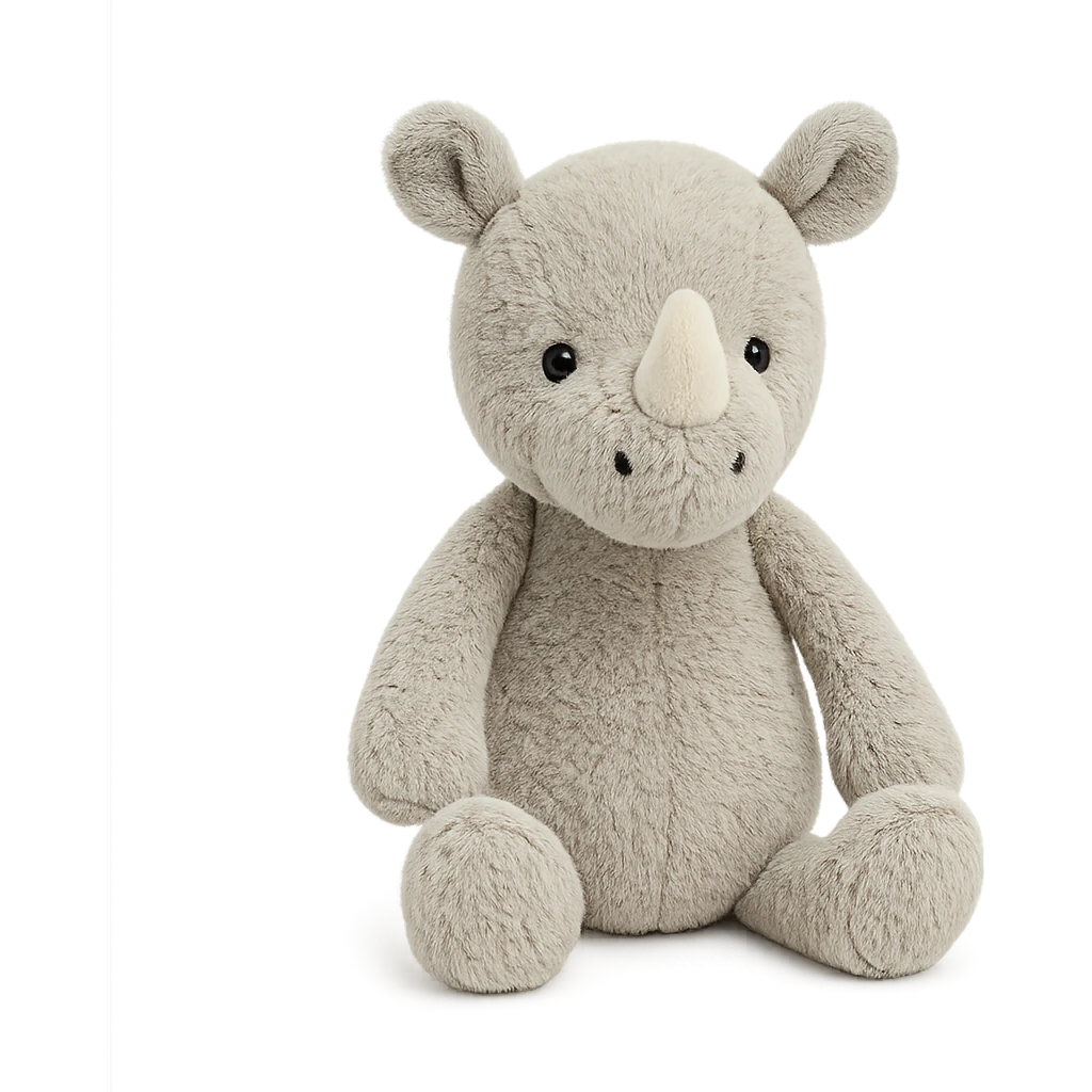 baby rhino jellycat stuffed plush emoji