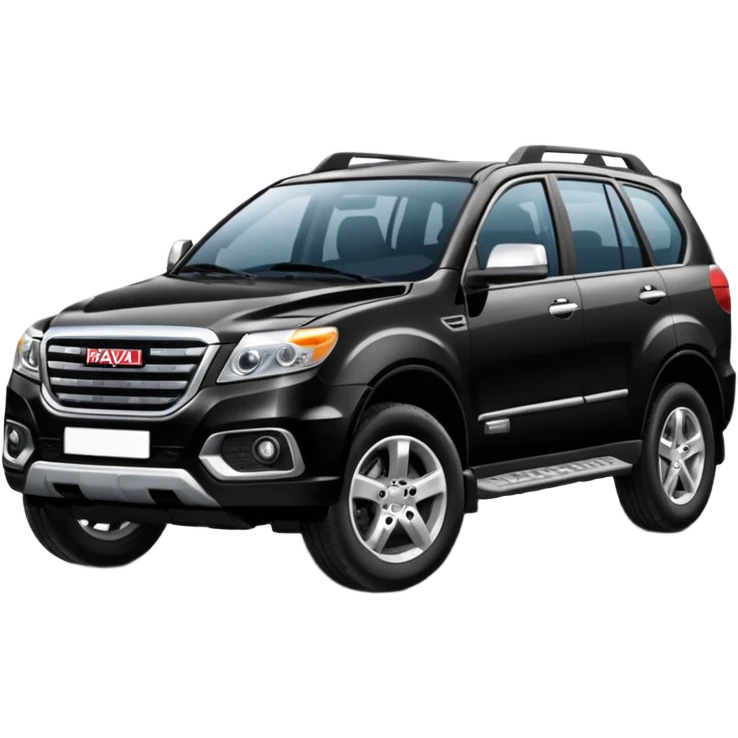 Haval H5 2025 black Looks like a Tahoe emoji