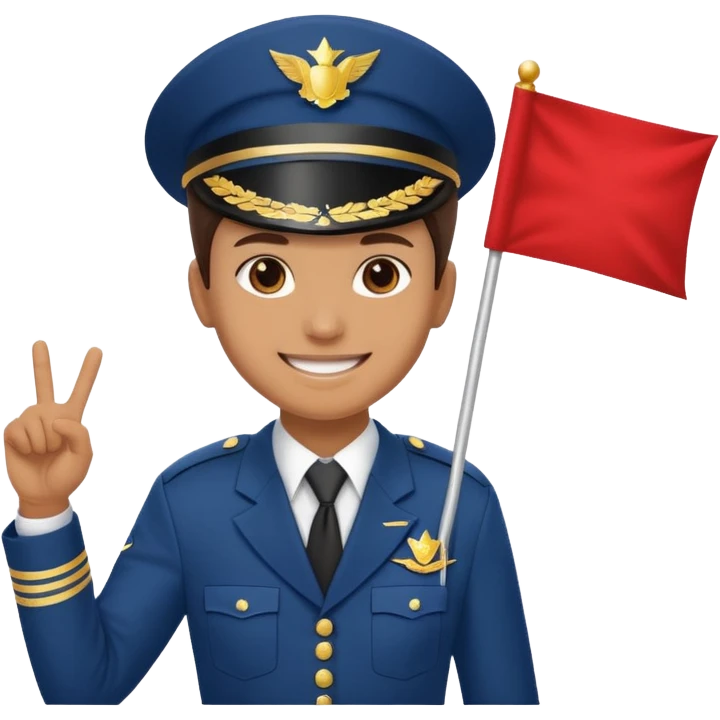 banner carrier from the Parade Marchers emoji