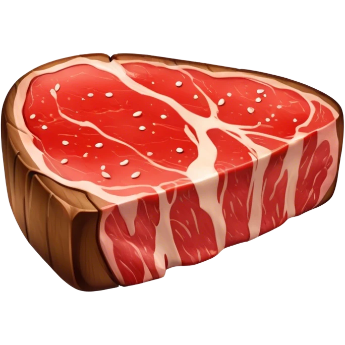 The most juiciest piece of steak in the world emoji