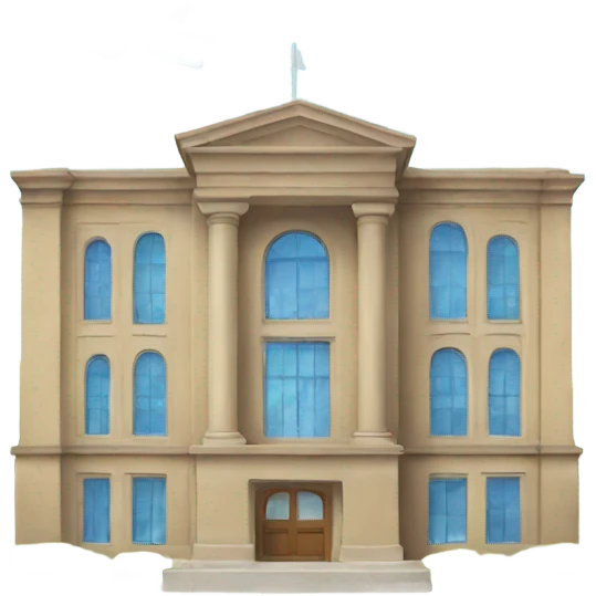 Building with plane inside emoji