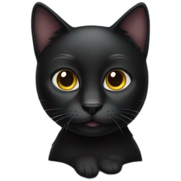 black cat emoji