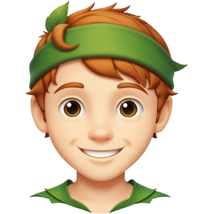 Peter Pan character emoji