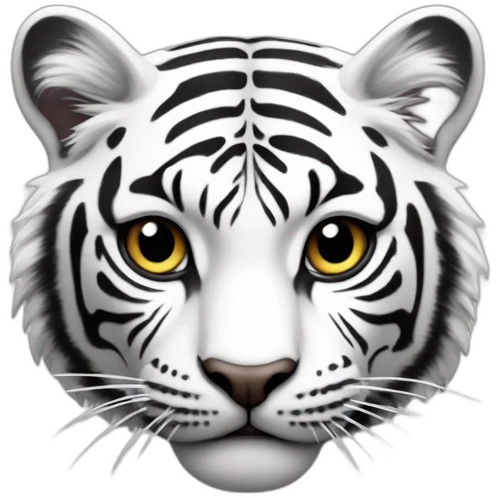 bailahou ( tigre blanc) emoji