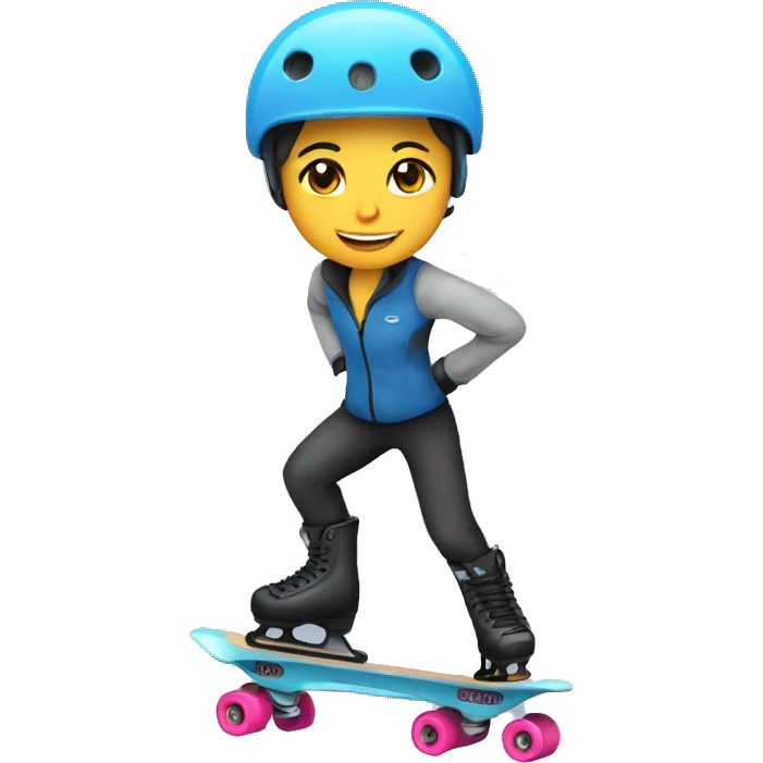 Patines profesionales emoji