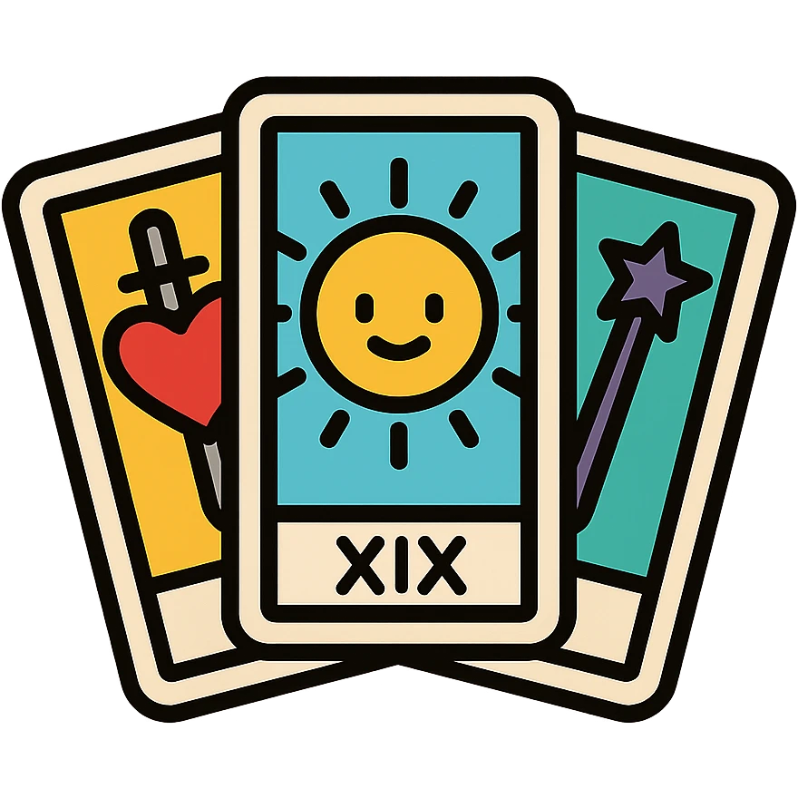 spread tarot cards emoji