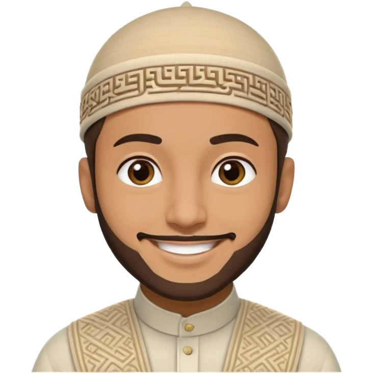 a muslim man emoji