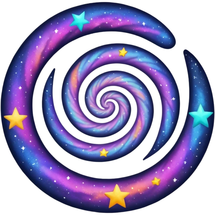 a galaxy emoji