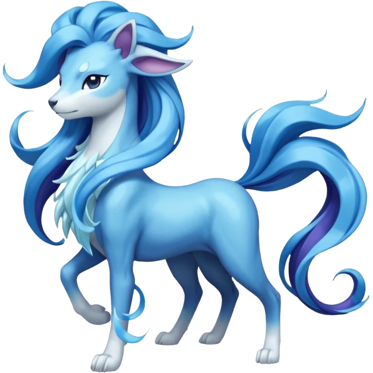 Suicune-Pokémon (full body) emoji