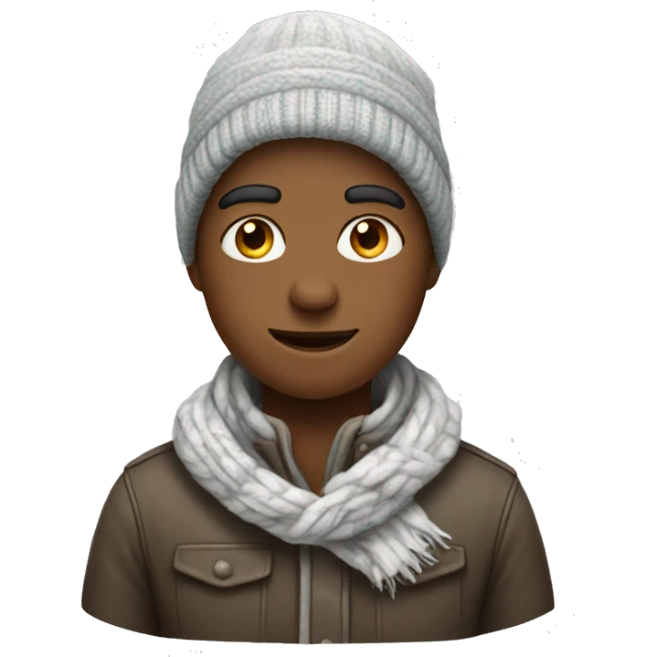 Winter Schal  emoji
