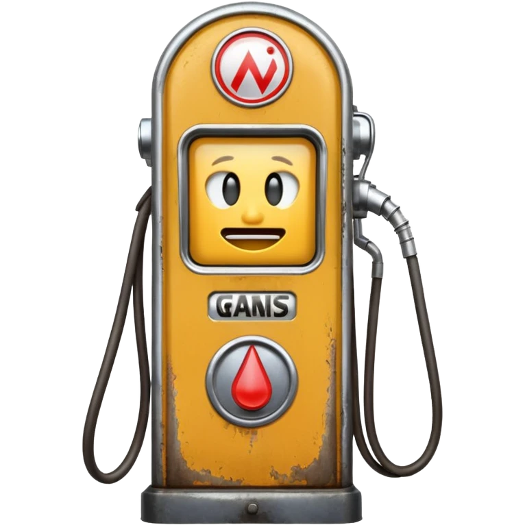 crying gas pump emoji