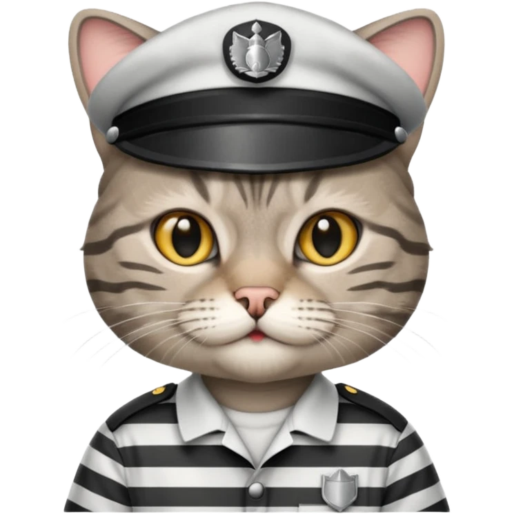prisoner cat emoji