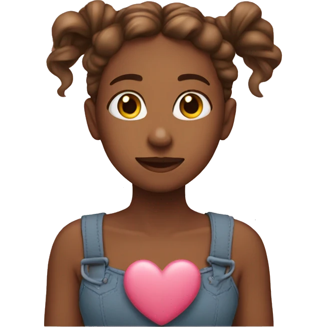 😚 with hearts  emoji