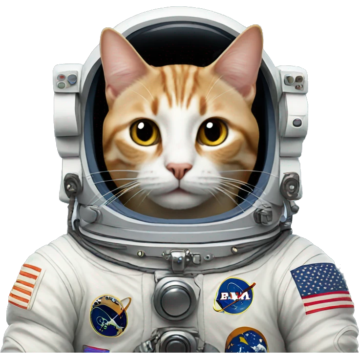Cat astronaut  emoji