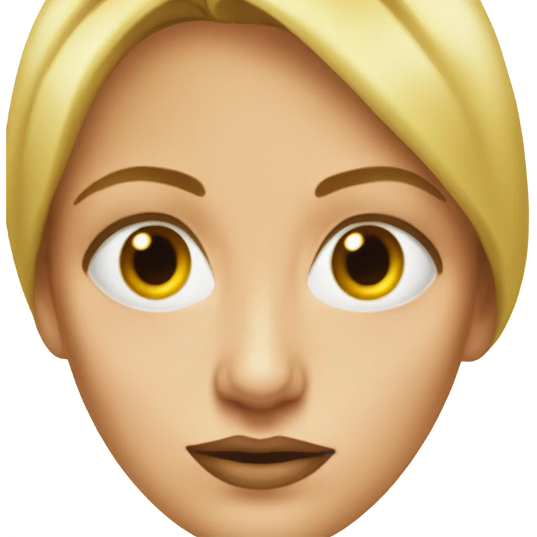 Uma Thurman with eyes far apart  emoji