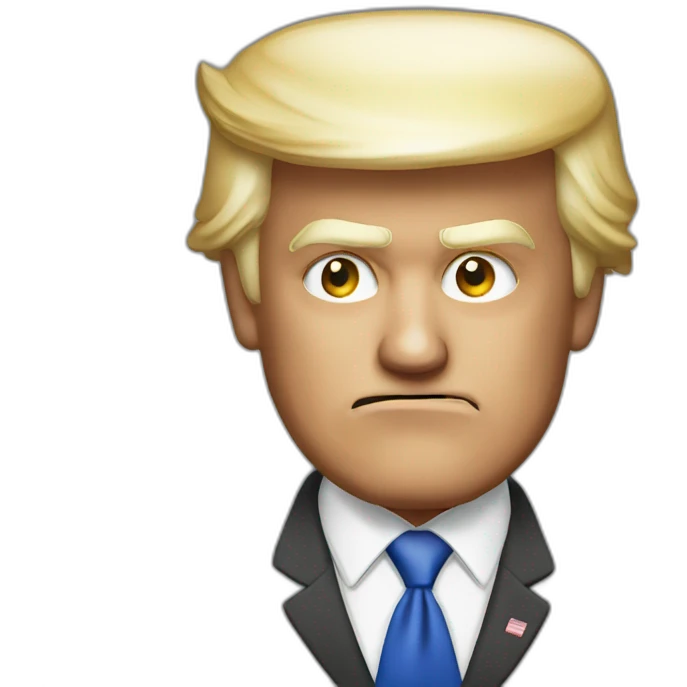 Trump qui fume emoji