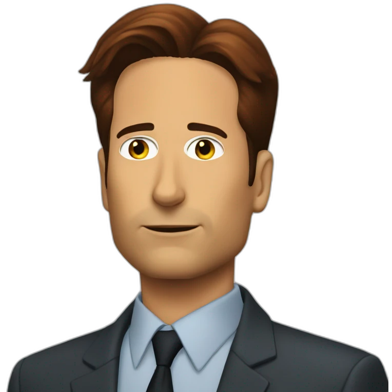 fox mulder emoji