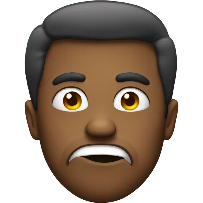 Stank face emoji