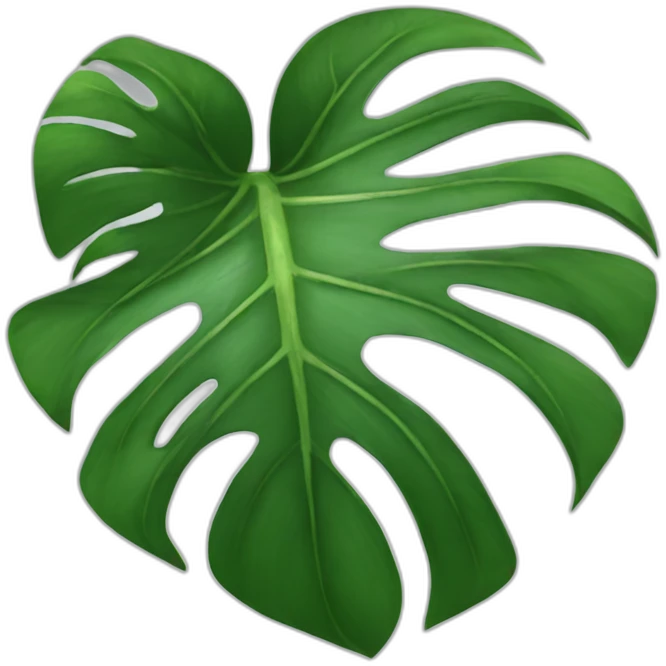 monstera emoji