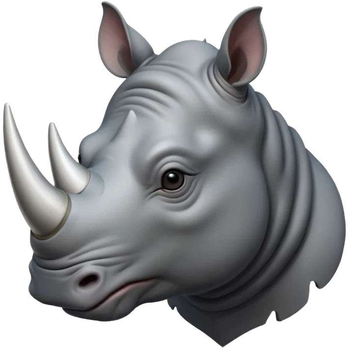rhino with one horn emoji