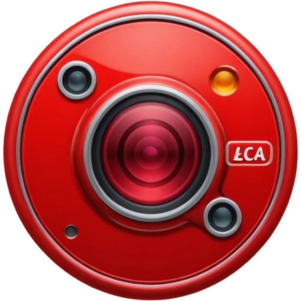 Leica red circle emoji