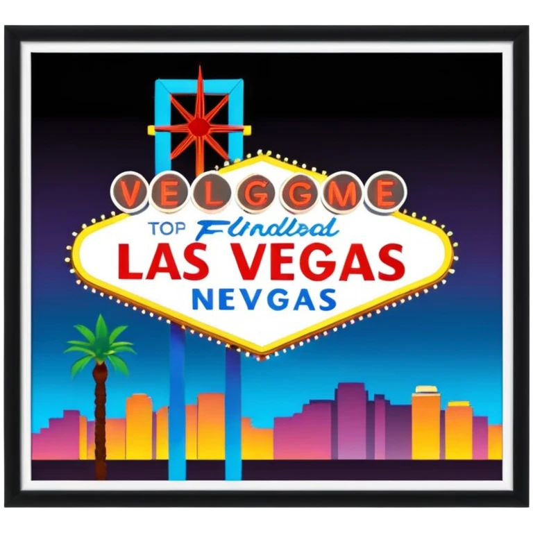 make a vegas emoji simpke emoji
