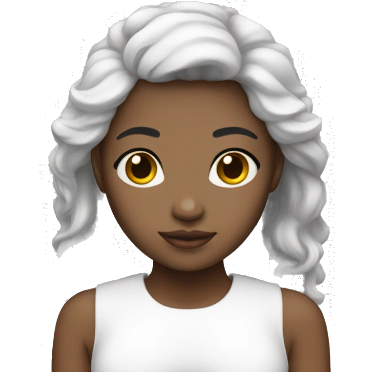 Angel white skin girl emoji