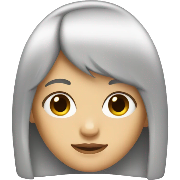 Girl bangs emoji