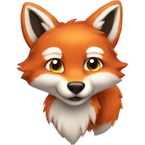 furry fox  emoji